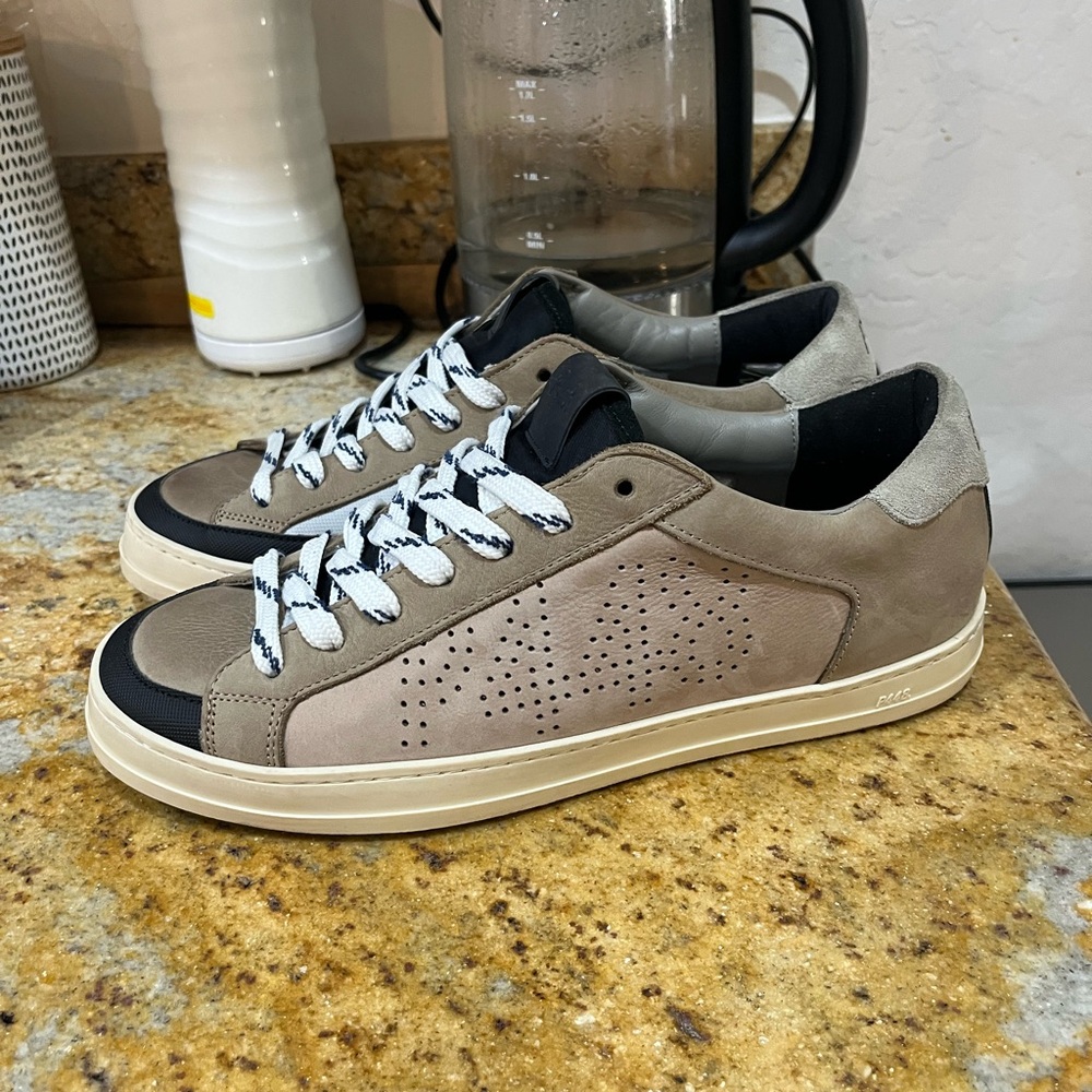 P448 men’s leather shoes size 43 - Picture 4 of 11